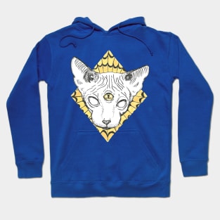 Psychedelic Cat Hoodie